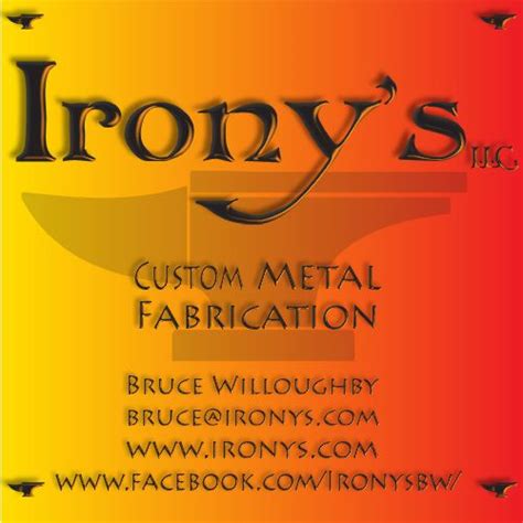 the irony custom metal fabrication|Home .